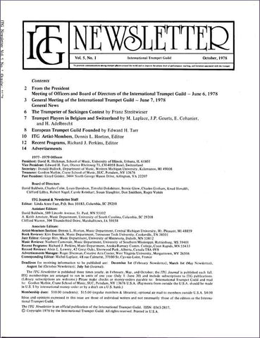 ITG Newsletter October 1978 complete
