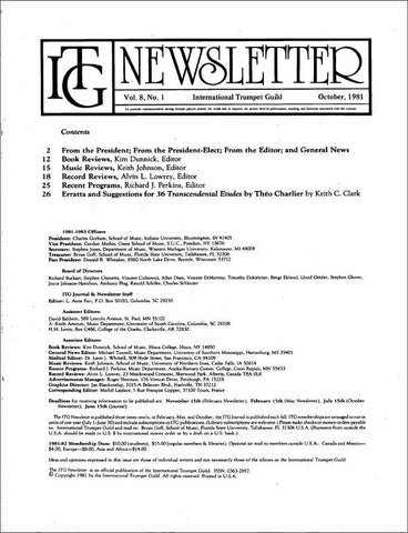ITG Newsletter October 1981 complete