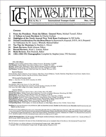 ITG Newsletter May 1982 complete