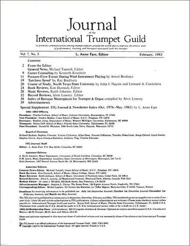 — ITG Journal —  February 1983 complete