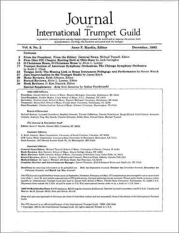— ITG Journal —  December 1983 complete