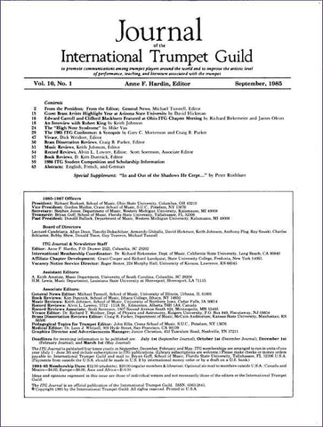 1985 September Complete ITG Journal