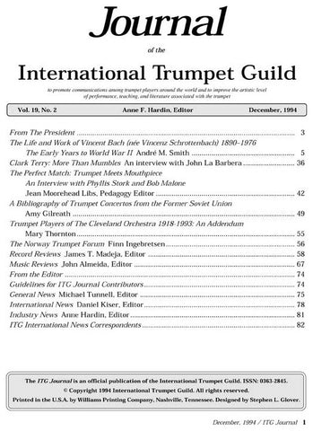 — ITG Journal —  December 1994 complete