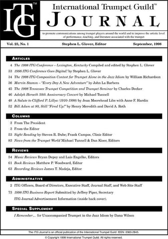 1998 September Complete ITG Journal