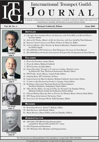 — ITG Journal —  June 2001 complete