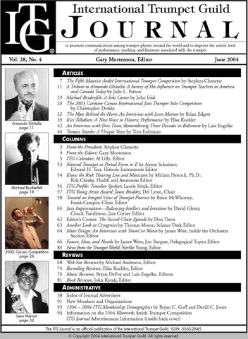 — ITG Journal —  June 2004 complete