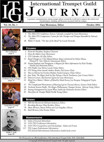 — ITG Journal —  October 2004 complete