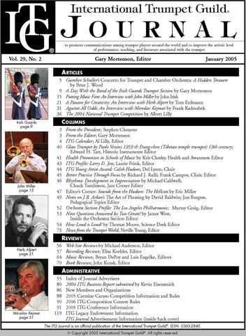 — ITG Journal —  January 2005 complete