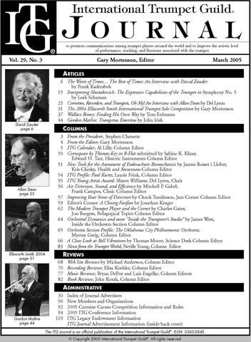 — ITG Journal —  March 2005 complete