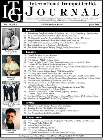 — ITG Journal —  June 2005 complete