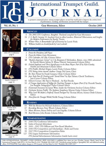 — ITG Journal —  October 2005 complete