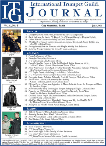 — ITG Journal —  June 2006 complete