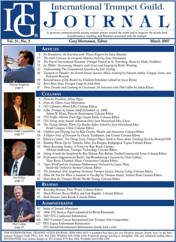 — ITG Journal —  March 2007 complete