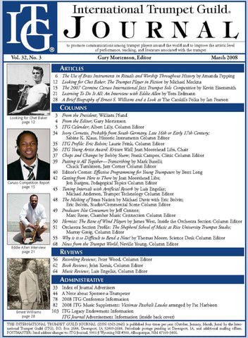 — ITG Journal —  March 2008 complete