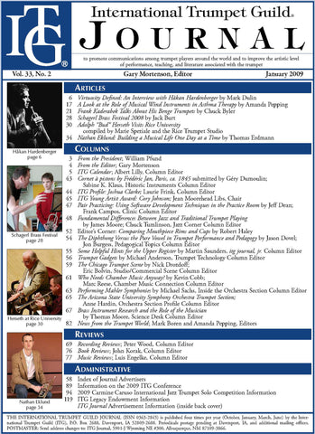 — ITG Journal —  January 2009 complete