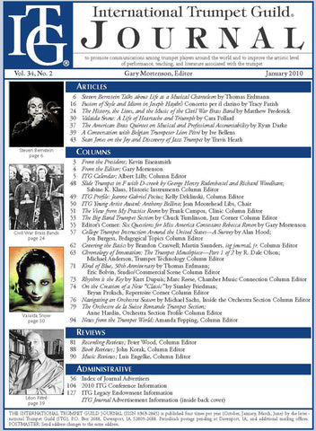 — ITG Journal —  January 2010 complete