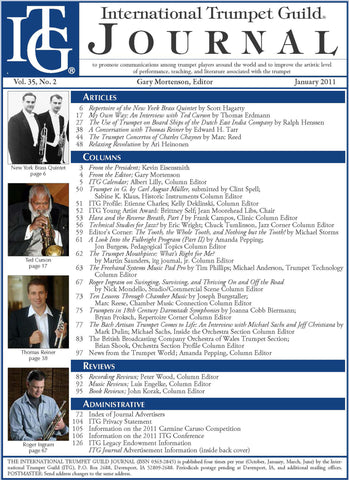 — ITG Journal —  January 2011 complete