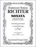 Richter, F. T.: Sonata for trumpet and organ