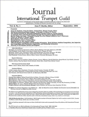 1984 September Complete ITG Journal