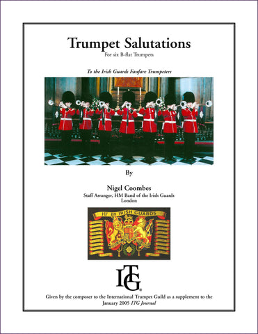 Coombes, Nigel: Trumpet Salutations for Six B-flat Trumpets