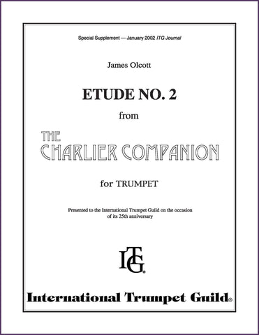 Olcott, James: The Charlier Companion, Etude No. 2