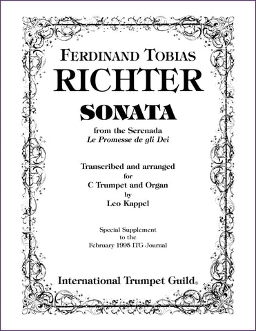 Richter, F. T.: Sonata for trumpet and organ