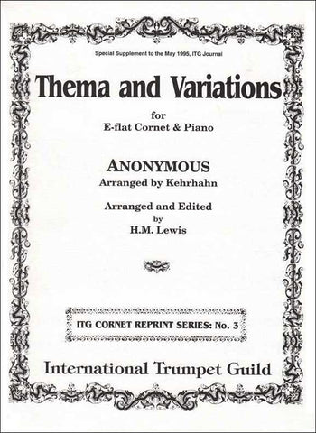 Anonymous: Thema and Variations arr. Kehrhahn